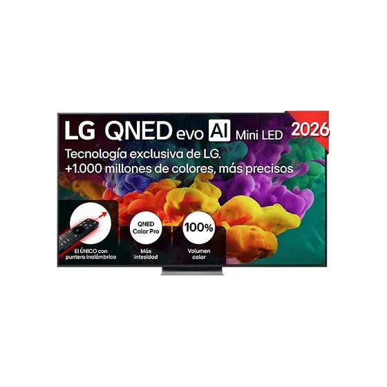 LG 75QNED86B6B Smart TV QNED Mini LED 75" 4K UHD Negro