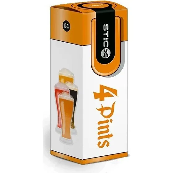 SticX Games: 4 Pints - Juego de Cartas