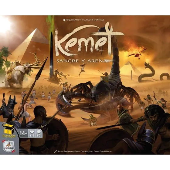 Kemet: Sangre y Arena - Juego de Mesa Épico