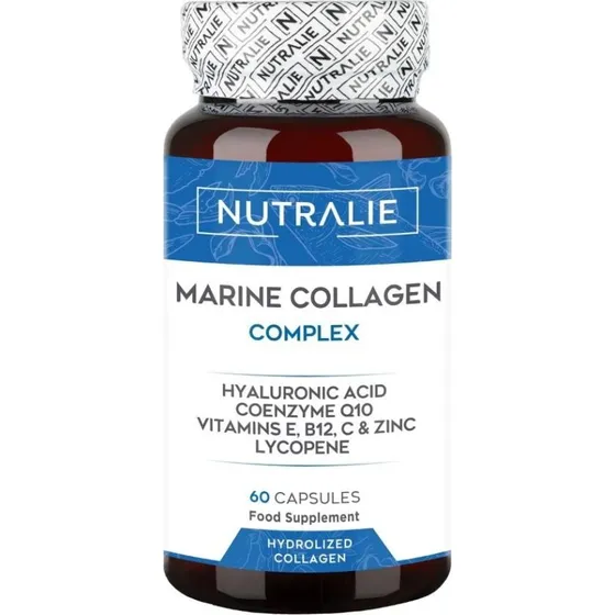 Nutralie Colágeno Marino Complex con Ácido Hialurónico 60 Cápsulas