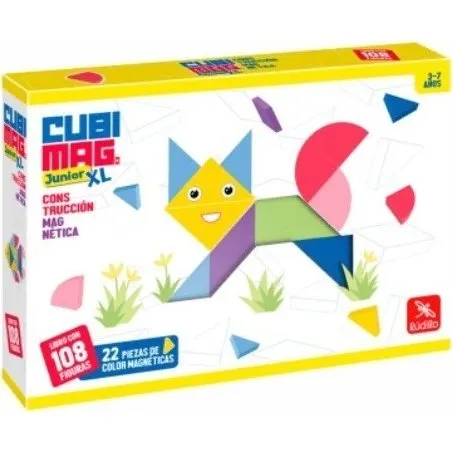 Cubimag Junior XL - Juego de Puzles Magnéticos de Ludilo