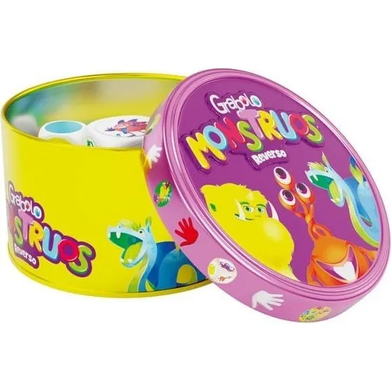 Grabolo Monstruos Reverso - Juego de Mesa para Niños