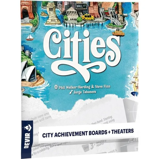 Devir Cities Expansion - Expansión para el juego de mesa Cities