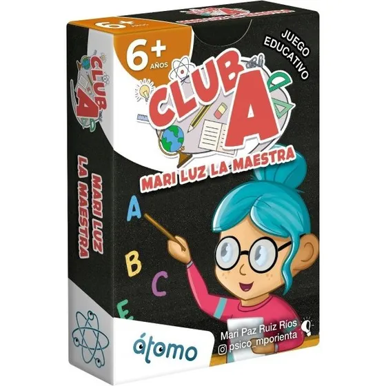 Club A: Mari Luz la Maestra - Juego de Cartas Educativo