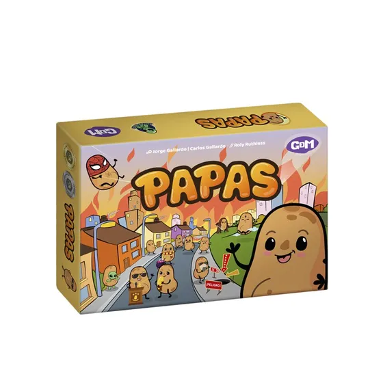 GDM Games Papas - Juego de Cartas Familiar