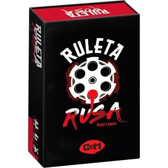 Ruleta Rusa GDM Games - Juego de Mesa Party Game Psicológico