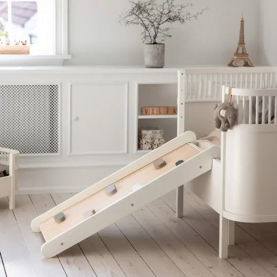 Sebra 2-en-1 Climb & Slide - Tobogán para cama