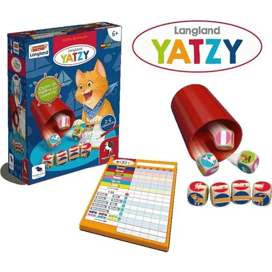 Langland Yatzy Juego de Dados para Niños