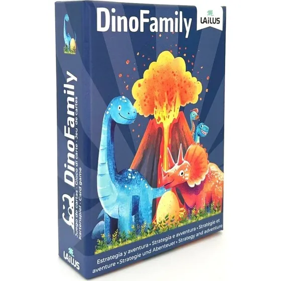Dino Family - Juego de Cartas de Estrategia y Aventura