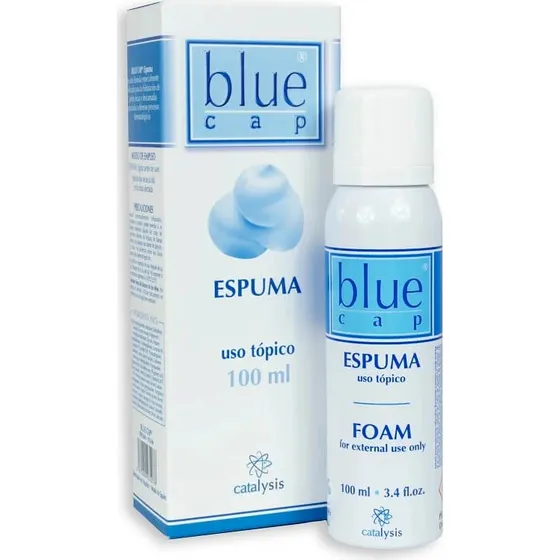 Blue Cap Espuma 100ml - Tratamiento para Psoriasis y Dermatitis