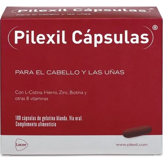 Pilexil Anticaída 100 Cápsulas de Gelatina Blanda