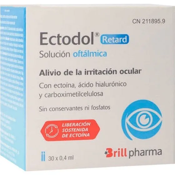 ECTODOL Retard Solución Oftálmica Monodosis 0,4ml x 30 unidades