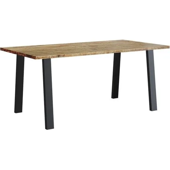 vidaXL Mesa comedor acacia maciza 150x90x75 cm