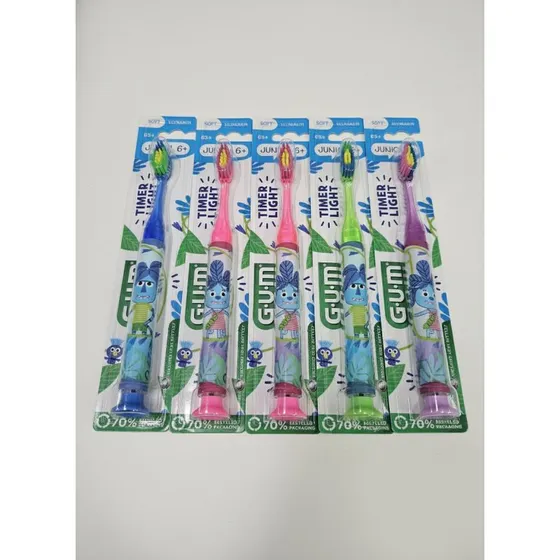 Gum Cepillo Dental Junior con Luz Monstruos