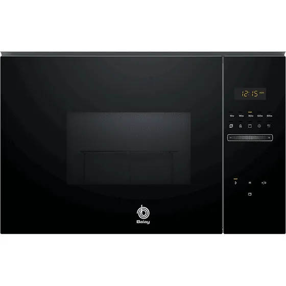 Microondas integrable Balay 3CG5172N2, 800W, 20L, Negro