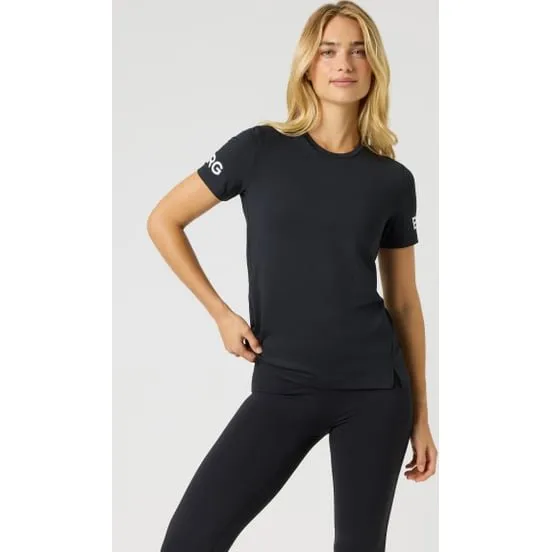 Björn Borg Camiseta Borg Negra para Mujer