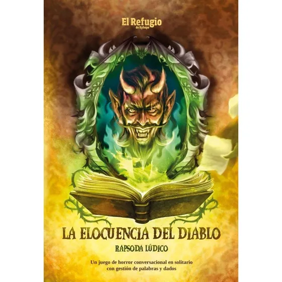 Asmodee - La Elocuencia del Diablo Juego de Rol de Terror
