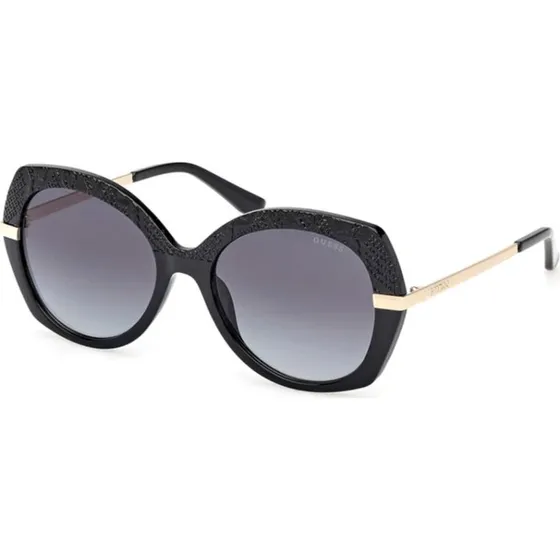 Guess GU00215 Gafas de Sol Cuadradas Unisex - Negro