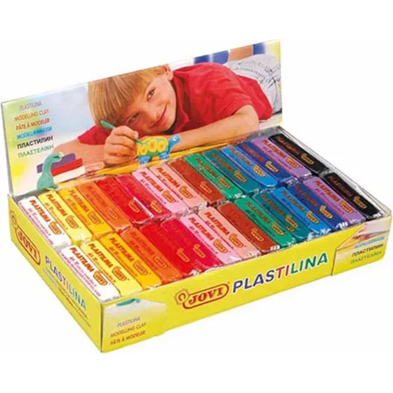 Jovi 70S Plastilina 50g Surtida Caja 30 Unidades