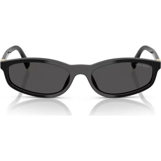 Miu Miu Gafas de Sol MU A06S 16K08Z Acetato Negro y Gris