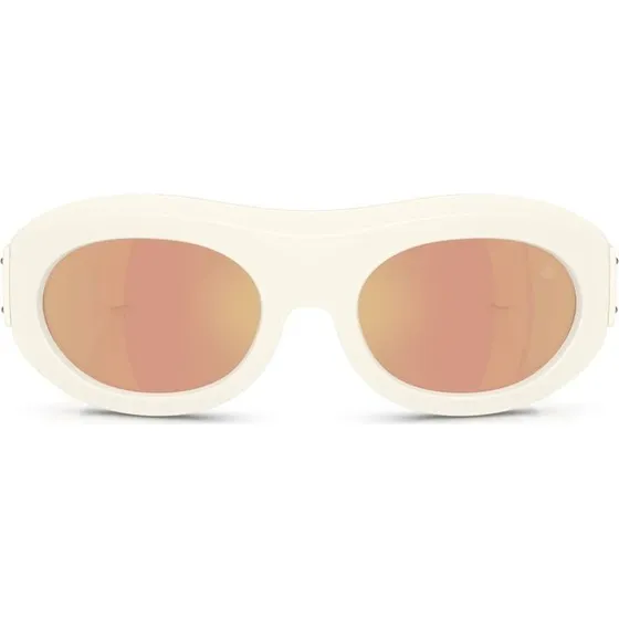 Moncler Ramillon ME8015U Gafas de Sol Ovaladas Blancas