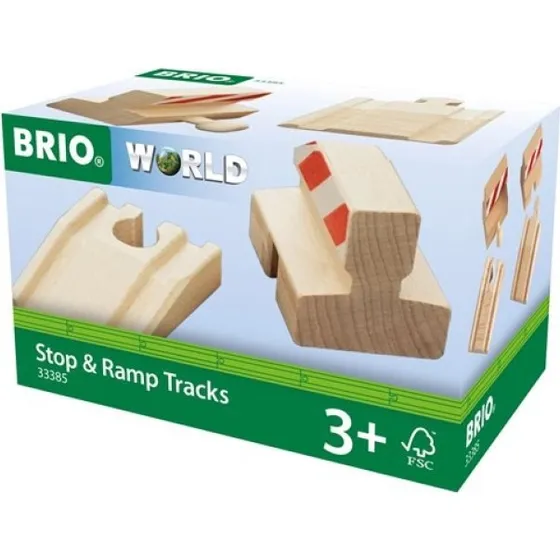 Brio Pack Vías Parada y Rampa
