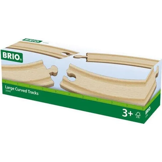 Brio Vías Curvas Grandes 170 mm
