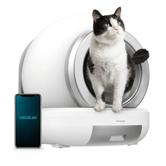 Cecotec Pumba 7000 CleanKitty Compact Blanco/Plata