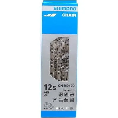 Cadena Shimano XTR CN-M9100 11/12V 126 Eslabones