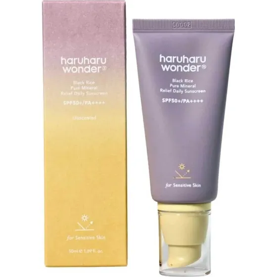 Haruharu Wonder Black Rice Crema Solar Mineral SPF50+ 50ml