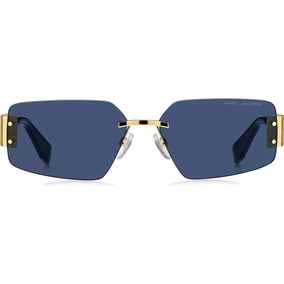 Marc Jacobs Marc 875/S Gafas de Sol Rectangulares Oro y Azul