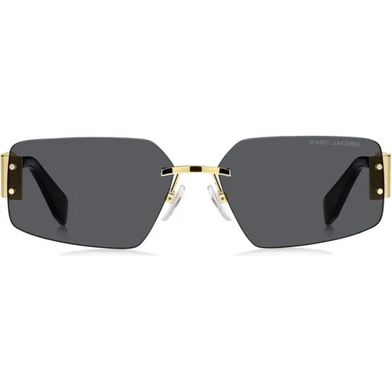 Marc Jacobs Marc 875/S Gafas de Sol Rectangulares Oro y Gris