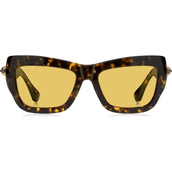 Etro 0121/S Gafas de Sol Mariposa Habano con Lentes Amarillas