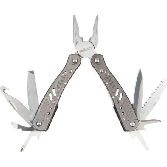 Wolfcraft Multiherramienta 13 en 1 Color Metal
