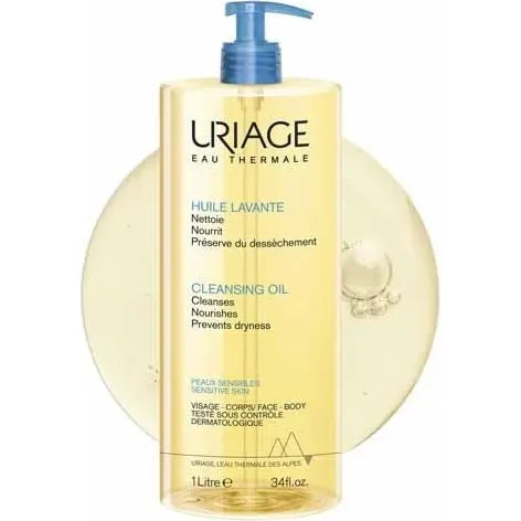 Uriage Aceite Limpiador Hidratante 1000 ml para Piel Sensible