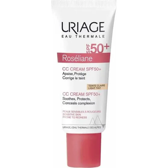 Uriage Roseliane CC Cream SPF50+ Piel Sensible con Tendencia a Rojeces 40ml