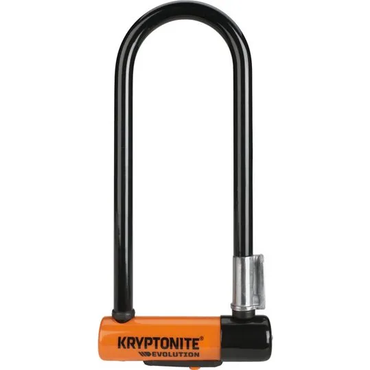 Kryptonite U-Lock Evolution Mini 9 Naranja/Negro