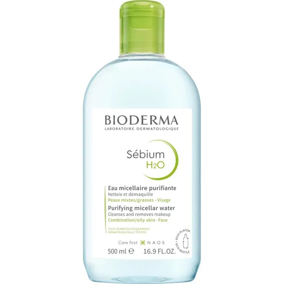 Bioderma Sébium H2O Agua Micelar para Pieles Grasas y Acneicas 500 ml