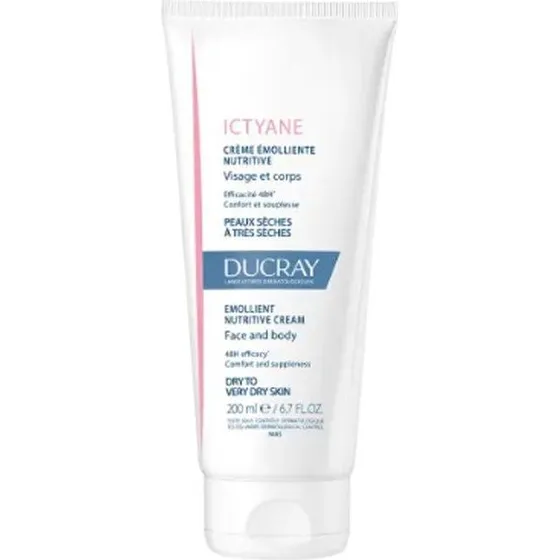 Ducray Ictyane Crema Nutritiva para Rostro y Cuerpo 200 ml