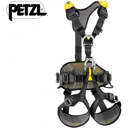 Petzl Avao Bod Fast Negro/Amarillo