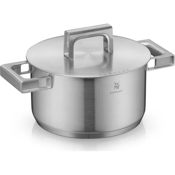 WMF Olla Ultimate Cool+ 20cm con Tapa - Acero Inoxidable Plata