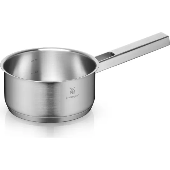 WMF Cacerola con mango y tapa Ultimate Cool+ 16cm Cromargan Plata