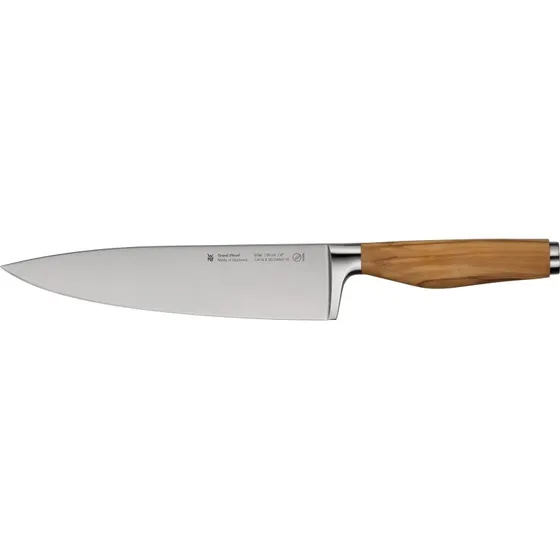 WMF Cuchillo Chef Grand Wood de 20 cm con Mango de Olivo