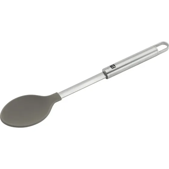 ZWILLING Pro Cuchara de cocina de silicona de 32 cm, Gris