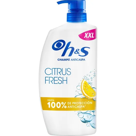 H&S Champú Anticaspa Citrus Fresh 1000 ml