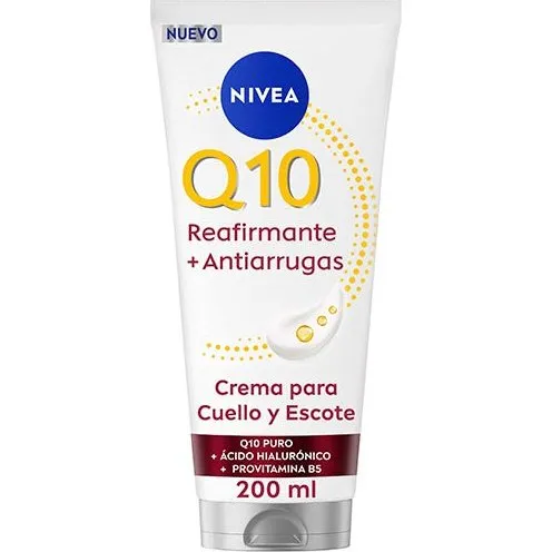 NIVEA Q10 Crema Corporal Antiarrugas Cuello y Escote 200 ml