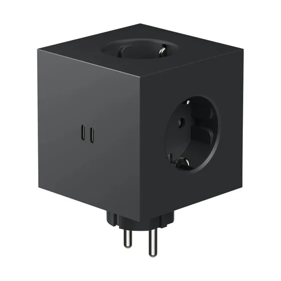 AVOLT Regleta Square 2 USB-C Black