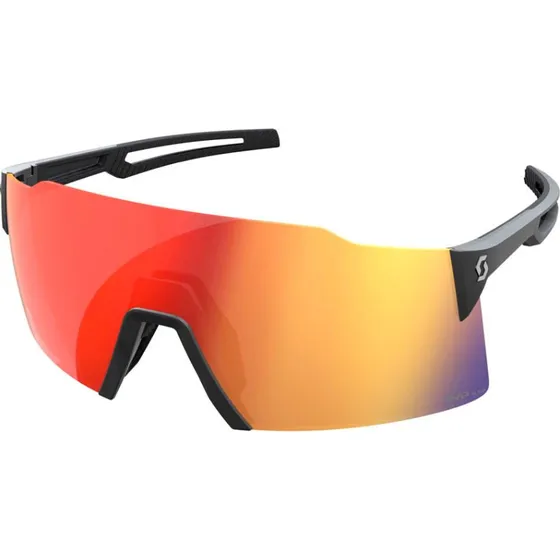 Gafas de ciclismo SCOTT Stride 2026 Black AMP Red Chrome S3