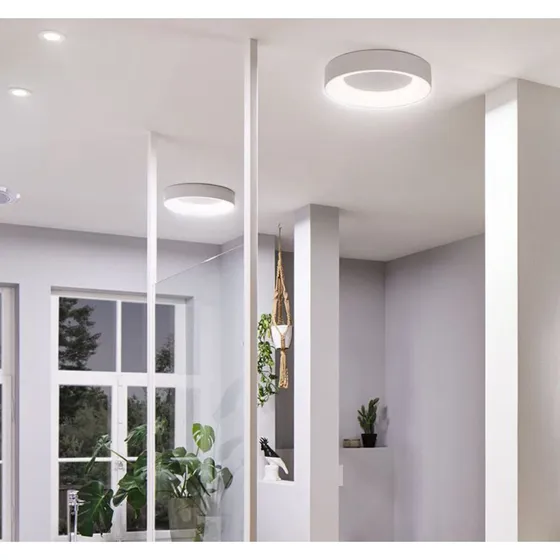 Paulmann Plafón LED Casca IP44 2100 lm Blanco - Regulable