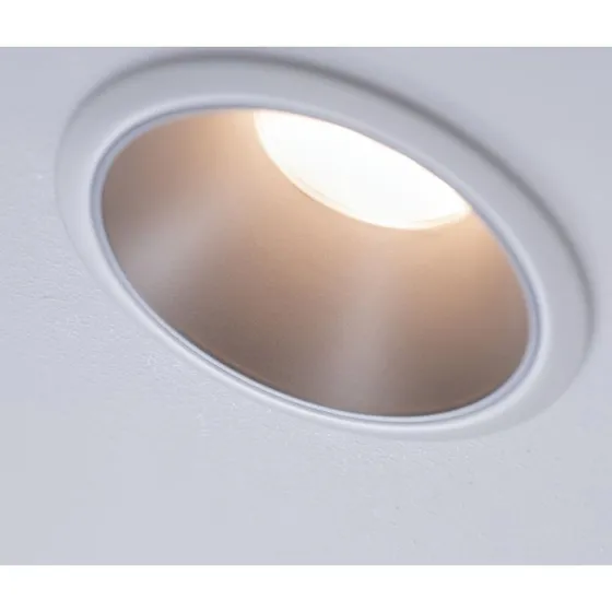 Paulmann Cole Juego de 3 Focos LED Plateado-Blanco